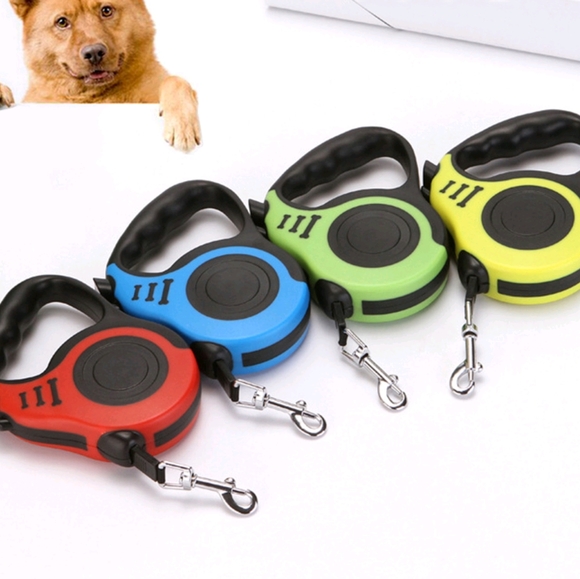 Blue and Black Retractable Dog Leash - Picture 5 of 10